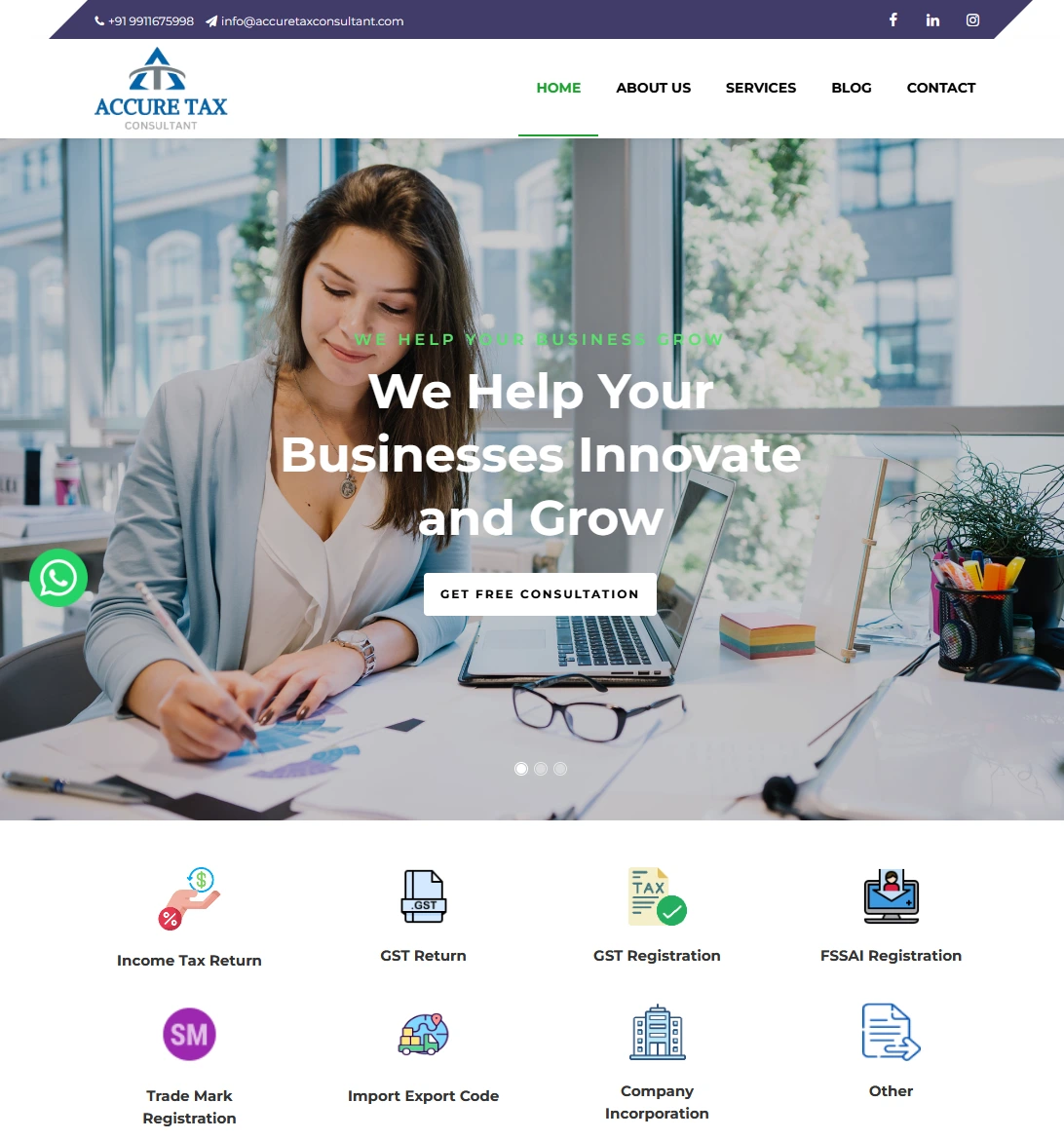 Accure Tax Consultant