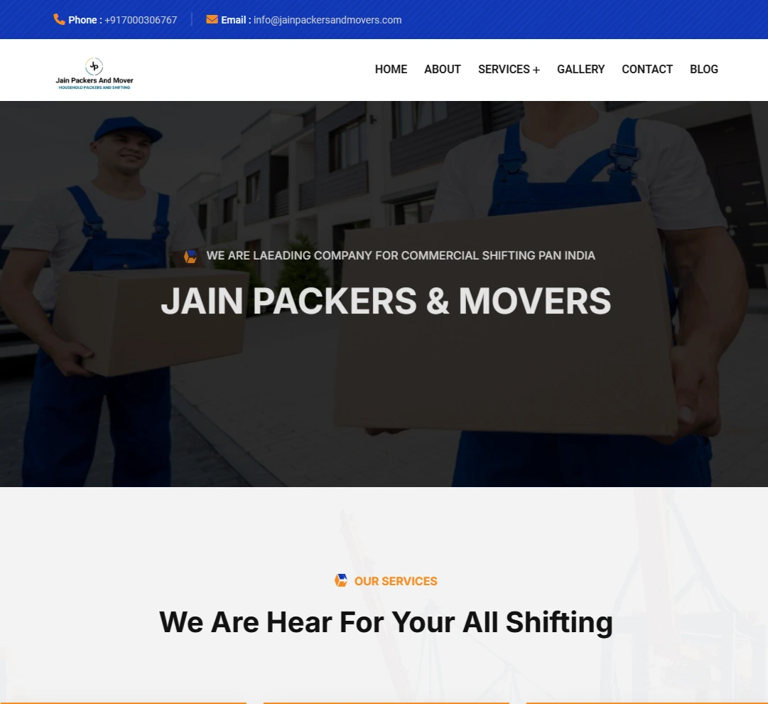 Jain Packers And Movers