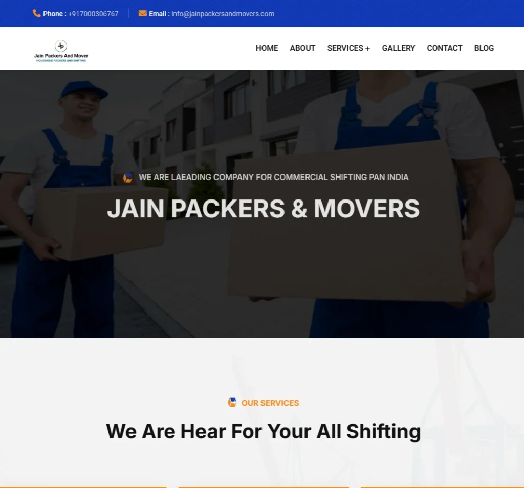 Jain Packers And Movers